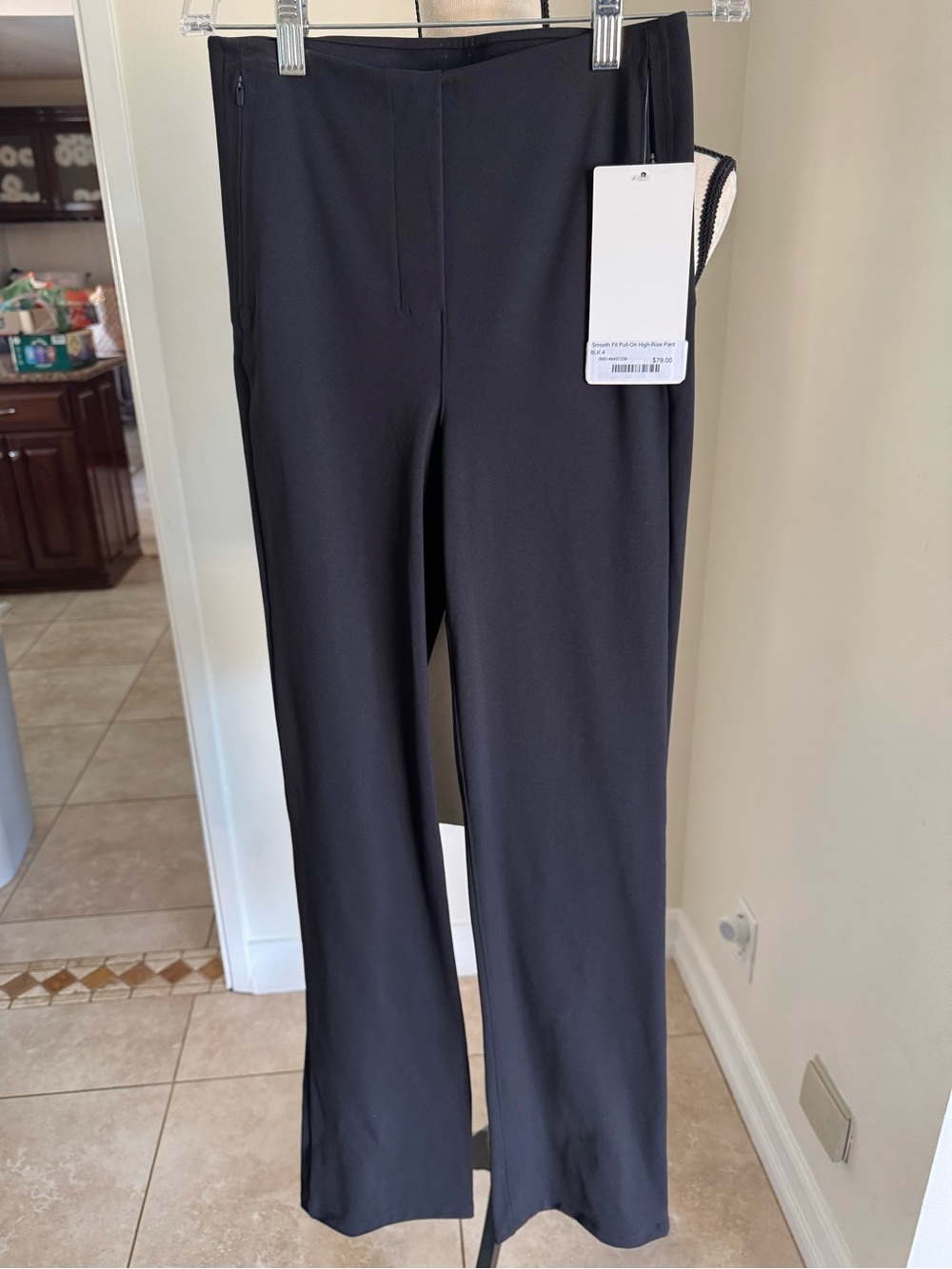 lululemon athletica Black Boot-Cut Ponte Pants